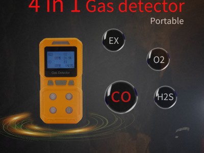 CO/O2/EX/H2S便携式探测报警CO报警器燃气报警器4合1工业传感器图2