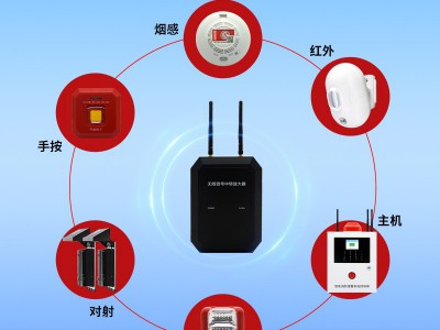 智能远程无线4G烟雾报警器商用火灾感应探测消防联网报警系统主机