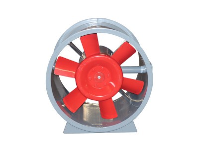 地库厂房设备通风工业消防耐高温混流风机双速低噪轴流式排烟风机图5