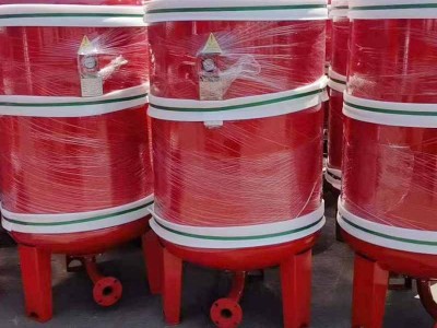 消防立式隔膜气压罐 无塔供水压力罐 喷淋消火栓供水管道气压罐图2