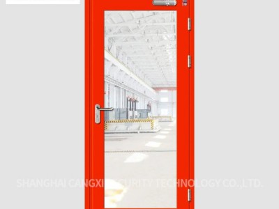 轩源双开子母防火门甲级钢质消防通道门石油化工厂不锈钢隔热门图3