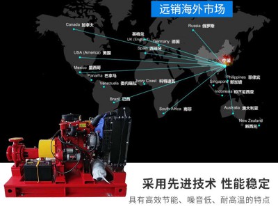 柴油机消防泵组XBC4.5/5-D 全自动柴油机消火栓泵 消防增压图4