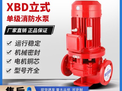 上海上民XBD立式单级消防泵稳压设备喷淋离心泵消火栓泵3CF包验收