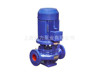 ISG系列立式管道泵 ISG150-125 单级清水泵 热水循环增压管道泵图2