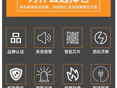 家用燃气报警器餐饮厨房饭店商用可燃煤气罐液化气天然气泄漏探测图2