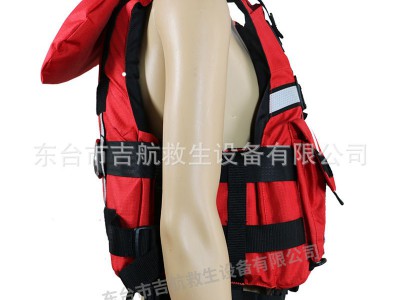 专业水域救援救生衣白水激流救生衣救援浮力背心马甲重型救生衣图2