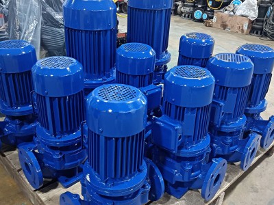 ISG立式管道离心泵ISW卧式管道增压泵 单级热水防爆管道循环水泵图4
