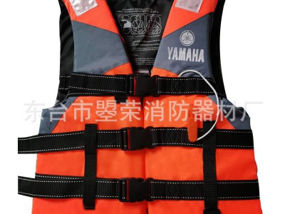 定制雅马哈大号小号救生衣船用钓鱼漂流救生消防工作救生马甲定制