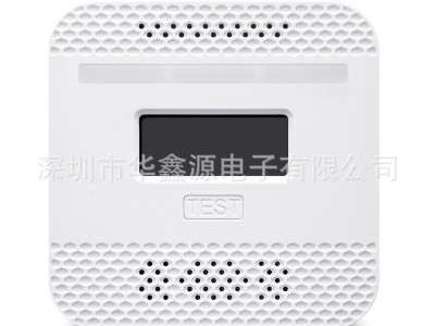 跨境一氧化碳报警器家用室内煤烟蜂窝煤炉CO气体检测仪露营探测器