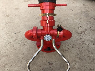 【铁狮】消防炮 快攻消防炮 手动式 固定式消防炮 水炮图5