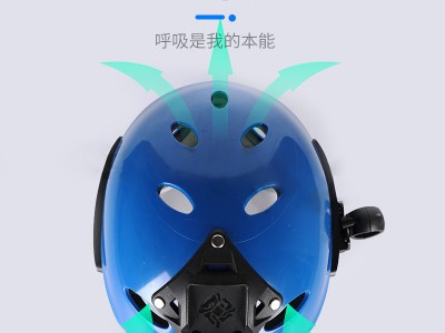 水域救援头盔 漂流水上安全护耳导轨安全帽 蓝天救援队激流救生帽图3