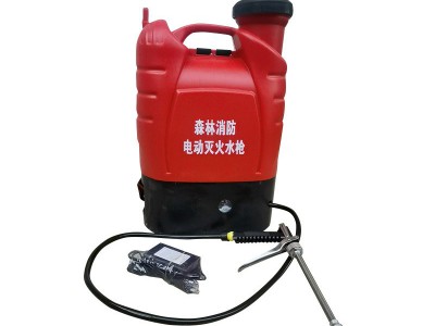 电动灭火水枪 背桶式高压灭火水枪单兵救援工具水枪背囊灭火装备图2