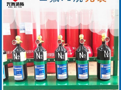 柜式七氟丙烷灭火器装置气体厂家灭火药剂气体充装钢瓶检测维修图3