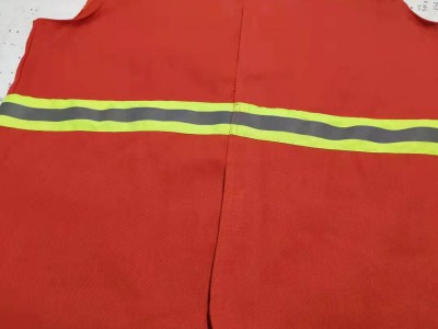 双面防护背心马甲森林防火巡山马甲可印logo阻燃环卫工作发光背心图4