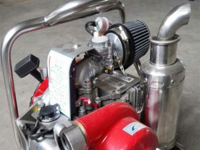 农用灌溉排涝高压泵背负式大流量输水泵QB260-TB森林灭火消防泵图3