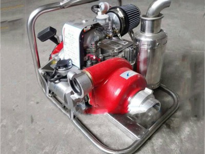 农用灌溉排涝高压泵背负式大流量输水泵QB260-TB森林灭火消防泵图4
