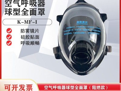 空气呼吸器全面罩 球型全面罩 消防空气呼吸器 正压式呼吸器厂家