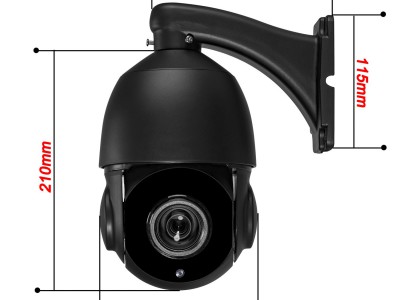 [月销5000]雄迈安佳36倍变焦POE xmeye PTZ球机摄像头360°监控