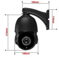 [月销5000]雄迈安佳36倍变焦POE xmeye PTZ球机摄像头360°监控