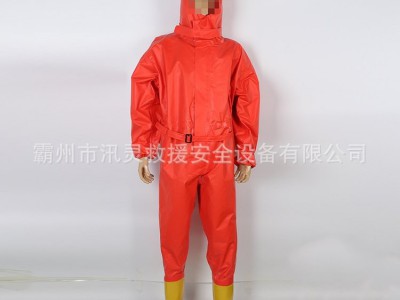 消防重型一级化学防化服全封闭耐酸碱连体服半封闭二级防护服图2