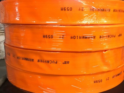 高分子pvc水带 农田灌溉水带防汛排水抗老化耐压高压涂塑出水带图2