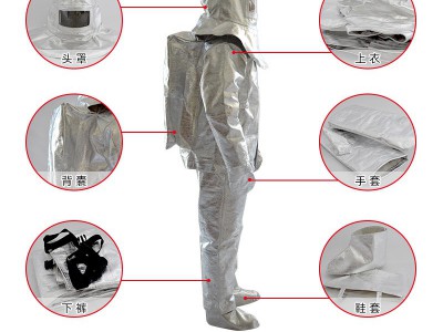 消防隔热服 铝箔防火防烫服 隔热服防高温 500℃ 1000℃隔热服图5