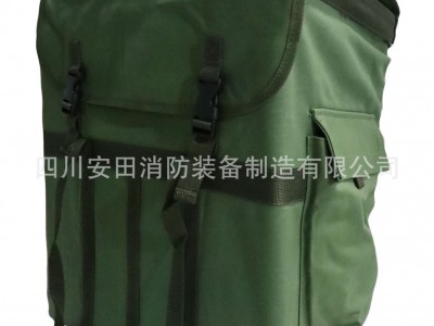 森林消防水带背包 防水牛津布铝合金框架背包防水耐磨双线加固