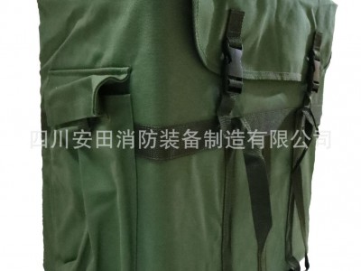 森林消防水带背包 防水牛津布铝合金框架背包防水耐磨双线加固图3
