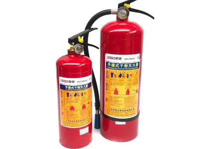 联塑灭火器1公斤手提式干粉灭火器厂家消防器材4kg3C消防检验