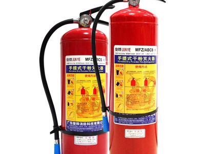 手提式干粉灭火器 1/2/3/4/5/8kg 商场学校厂房仓库消防器材批发图2