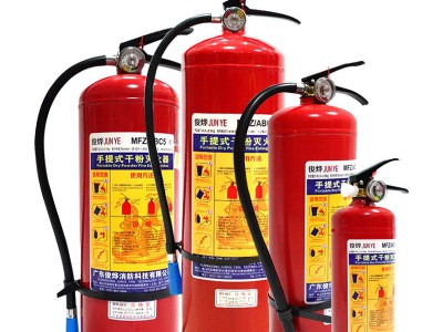 手提式干粉灭火器 1/2/3/4/5/8kg 商场学校厂房仓库消防器材批发图3