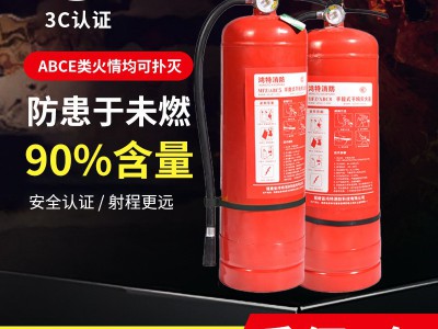 车载家用手提干粉灭火器国标消防器材商用工厂推车式干粉 灭火器图4