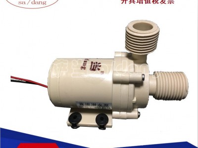 无刷直流静音淋浴洗澡水泵12V太阳能热水器暖气管道增压泵20V图5