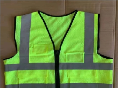 反光马甲 施工建筑安全服型号 多口袋交通反光衣供应图3