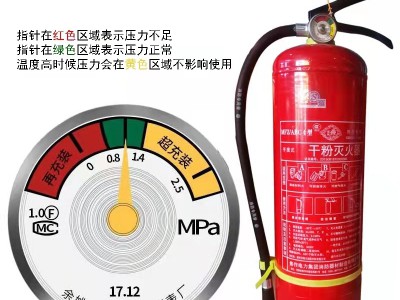 手提式干粉灭火器