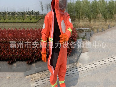 加厚养蜂防护连体服全封闭式抓马蜂透明面罩防蜂服透气散热防蜂衣图5
