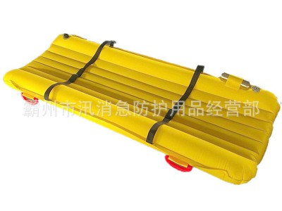 悬浮式软担架可漂浮救生担架水陆两用可卷曲充气式水域救援担架图5