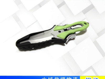 水域救援割绳刀防汛抢险救援刀钛合金潜水割绳器应急逃生割绳刀