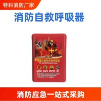 消防自救呼吸器TZL-30过滤式自救防毒防烟家用商用酒店逃生面具