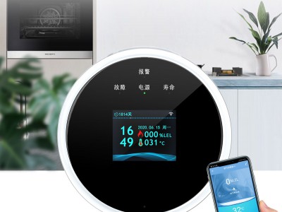 厂家跨境热供涂鸦智能wifi燃气探测器433可燃气体家用燃气报警器图3