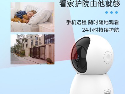 厂家新款室内wifi摄像头监控高清涂鸦智能防盗报警器无线网络图3