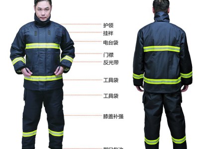消防员灭火防护服 ZFMH-HB A(DRD)图4