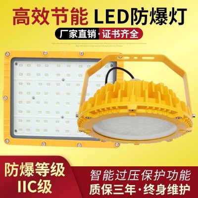 工业隔爆型厂房100W150W泛光灯照明灯投光灯仓库加油站 LED防爆灯图3