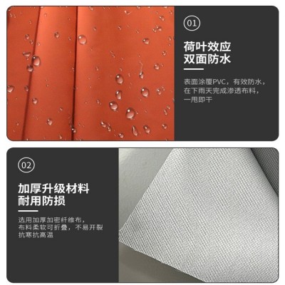 厂家批发阻燃布防火布防油防雨布三防布耐高温玻璃纤维硅胶防火布图3
