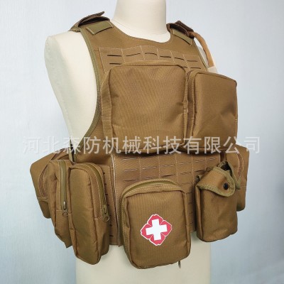 森林扑火战术马甲 携行背心图3