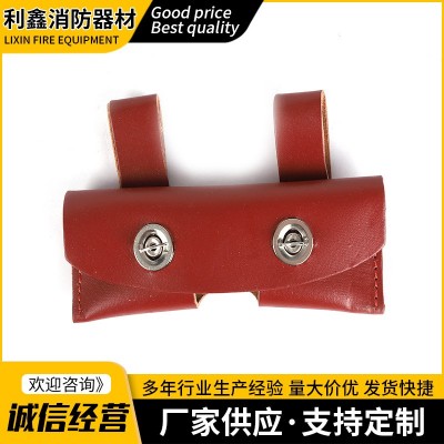消防腰斧套 牛皮腰斧套 牛津布腰斧套带反光条应急救援防护图4