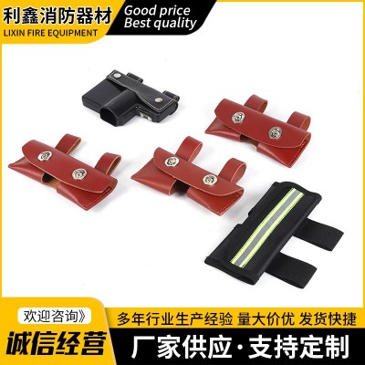 消防腰斧套 牛皮腰斧套 牛津布腰斧套带反光条应急救援防护图2