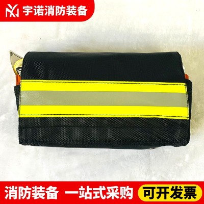 应急自救安全绳套装 便携式高楼火灾救援包带反光芳纶阻燃绳包图3