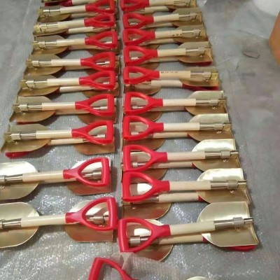 消防锹消防铁锹铲子铁铲灭火工具铁锹方锨尖锹消防器材铲黄沙演习图4