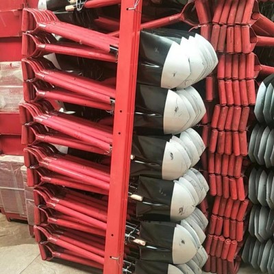 消防锹消防铁锹铲子铁铲灭火工具铁锹方锨尖锹消防器材铲黄沙演习图2